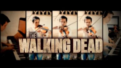 the walking dead opening theme c