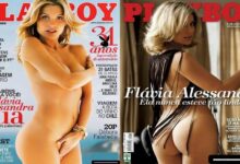 Capas Playboy - Flavia Alessandra nua pelada