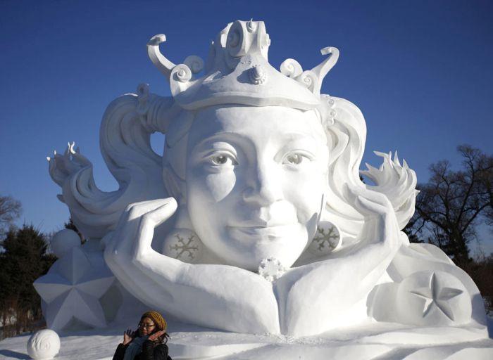 As esculturas surpreendentes do 2015 Harbin Ice E Festival de Neve (1)