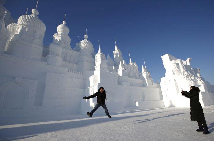 As esculturas surpreendentes do 2015 Harbin Ice E Festival de Neve (3)