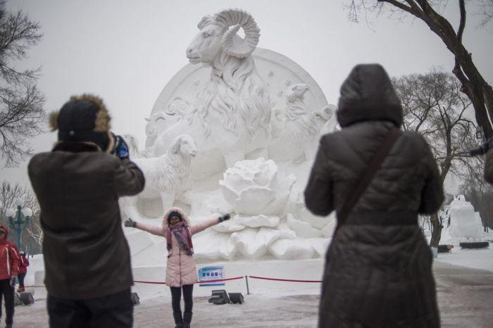 As esculturas surpreendentes do 2015 Harbin Ice E Festival de Neve (6)
