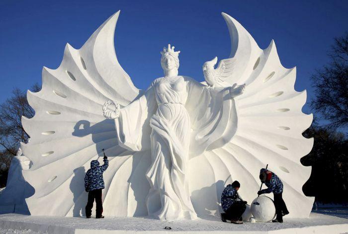 As esculturas surpreendentes do 2015 Harbin Ice E Festival de Neve (7)