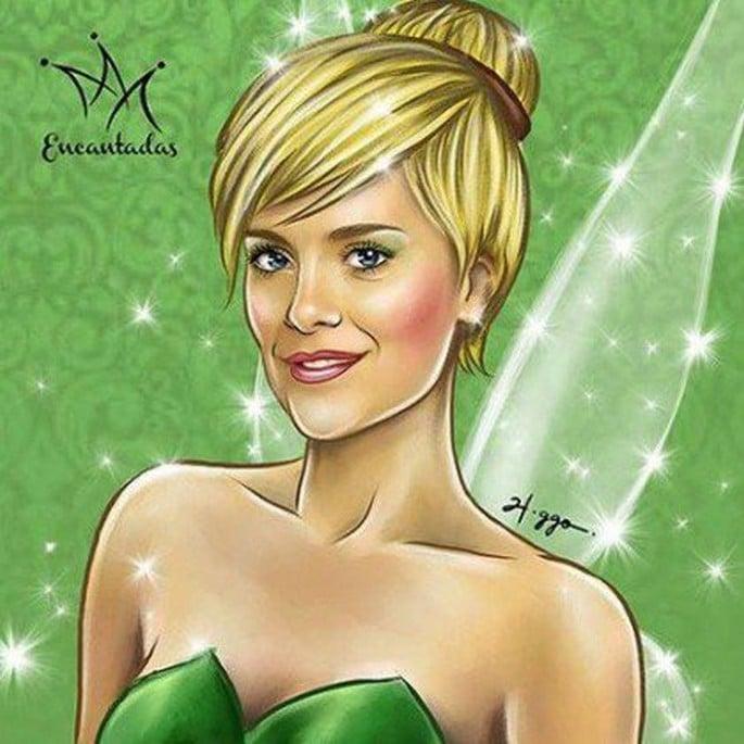 Ilustrador cria princesas da Disney com rostos de artistas brasileiras (1)