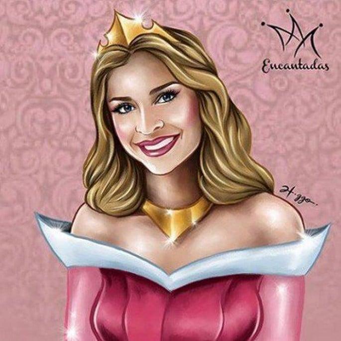 Ilustrador cria princesas da Disney com rostos de artistas brasileiras (5)