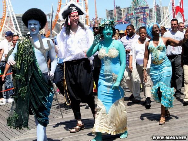 O tradicional desfile de sereias de Nova Yorque 11