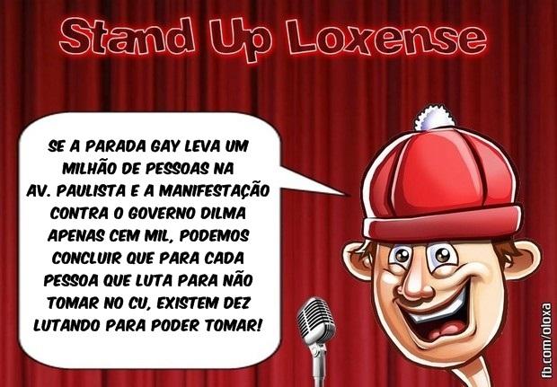 Stand Up Loxense - avenida paulista