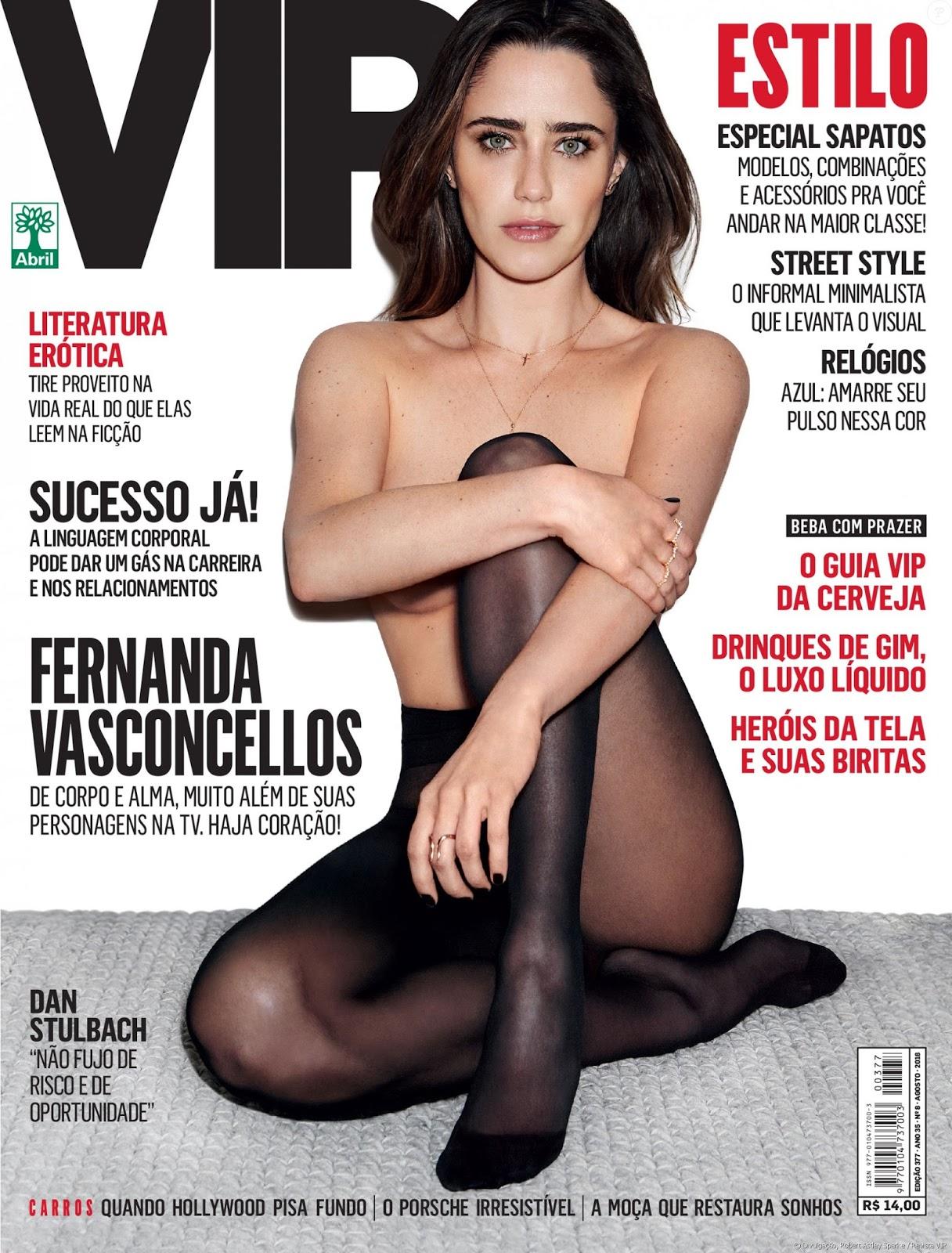 Fernanda Vasconcellos em ensaio sensual para a Revista VIP