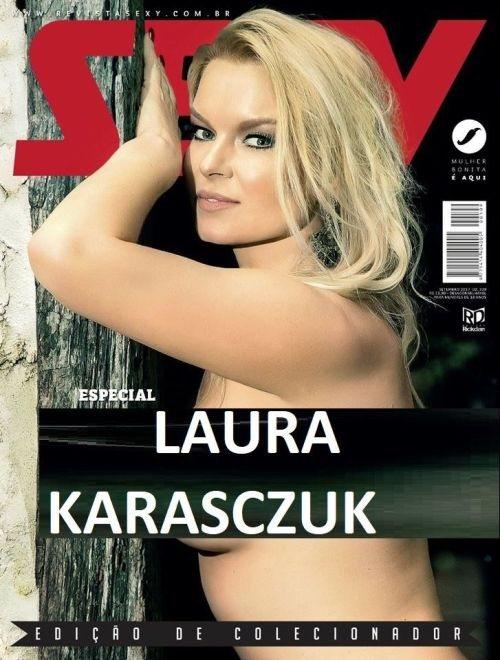Laura Karasczuk nua na revista sexy especial - Ex de Dirceu